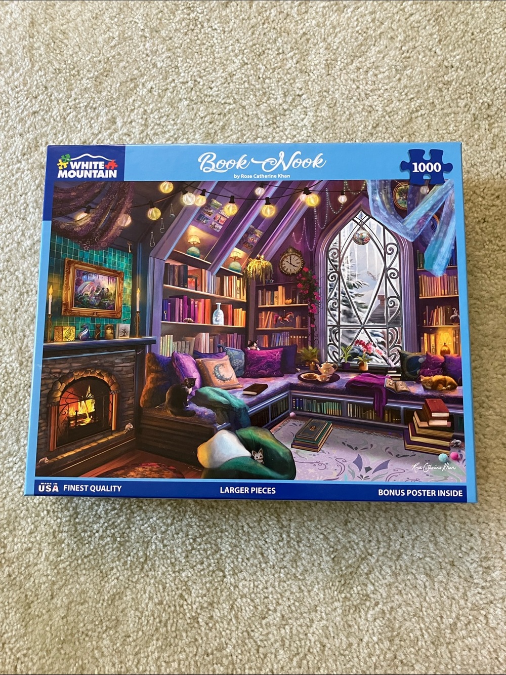White Mountain Book Nook Puzzle
